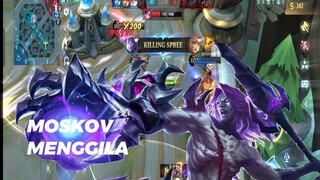 {GAMEPLAY}Moskov Kalau Dah Late Game Damagenya Beuh🤤