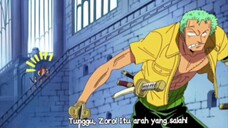 pembelaan zoro nyalahin nami baca map nya ga bener🤣