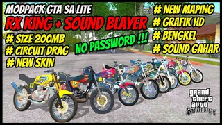 RUGI KALAU GAK DOWNLOAD ❗❗ MODPACK MOTOR RX KING + SOUND BLAYER GTA SA LITE 2023