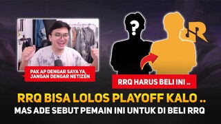 RRQ Bisa Lolos Playoff Kalo.. RRQ Hoshi Harus Beli Pemain ini Menurut Mas Ade ! Review Komen by Ade