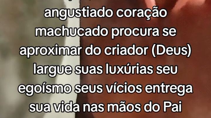 #Deus Não Largara Suas Mãos)