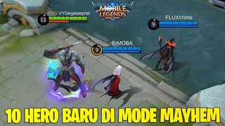 SKILL 10 HERO BARU DI MODE MAYHEM - HANZO NYA BISA JADI RAKSASA! KUPA NYA POPOL SEGEDE GABAN!