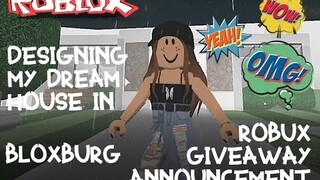 BUILDING MY DREAM HOME | Roblox Bloxburg | Speed build game-play