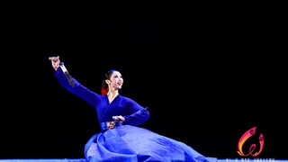 The 13th Taoli Cup Chinese Ethnic Folk Dance Youth Women's Group "Korean Sword Dance Combination" Pe