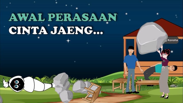 AWAL PERASAAN CINTA JAENG..., RISA vs POCH -  Kartun Animasi