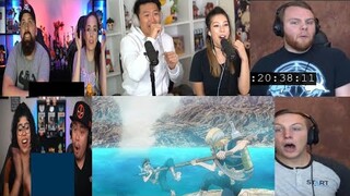 DR STONE EPISODE 12 REACTION MASHUP!!