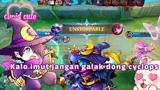 Bola-bolanya cyclops bikin gemes 🩷🌸