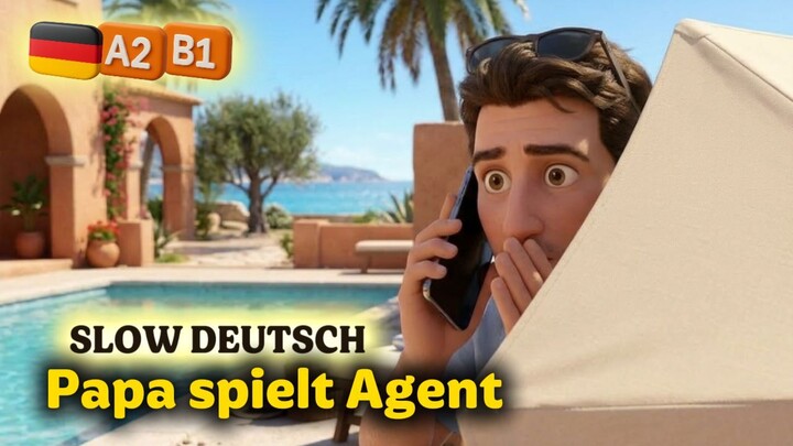 🎧 Deutsch lernen mit Geschichten | Hörverstehen A2 B1 | langsam und einfach für Anfänger 📖