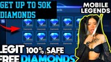 50K DIAMONDS SCRIPT MLBB (JUNE 2021) WORKING WITH PROOF