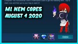 ML New Codes/August 4 2020