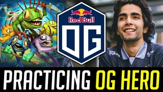 SumaiL practicing OG hero in NA pubs