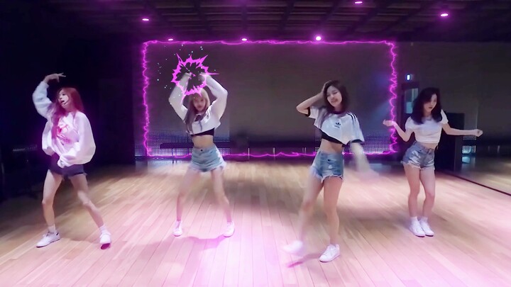 Dance special effects - BLACKPINK--Forever young special effects dance practice room