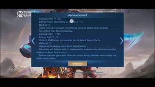 Kimmy is Buff, Zhask, Chang'e, Lunox Nerf and More - Incoming Changes in Mobile Legends