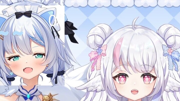 [Elsa Lige] The big white cat showing Lige his special skills
