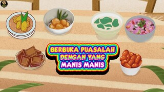 BERBUKA PUASALAH DENGAN YANG MANIS MANIS