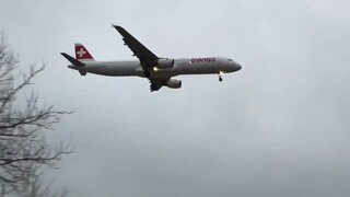 LOTS OF GO AROUNDS! Storm Roxanne at Zurich Airport with heavy crosswind | A321neo, A320neo and more