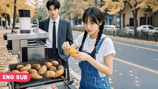 CEO posed as guard to test everyone,only the sweet potato girl helped him, married her instantly！