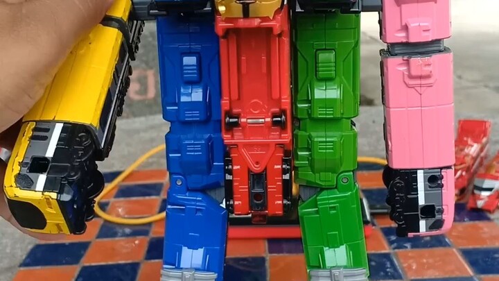 Tàu hỏa robot mật vụ Toqoh Go-Busters #sentairobo #supersentaiseries #bandainamco