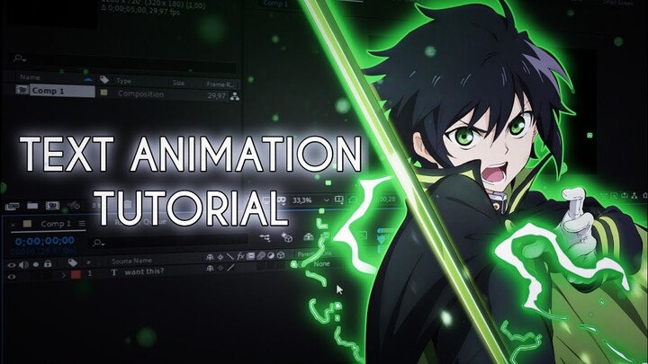 Simple Text Animation | After Effects Tutorial