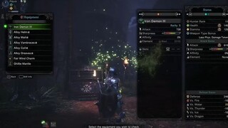 Monster hunter world  - Great Jagras solo Hammer