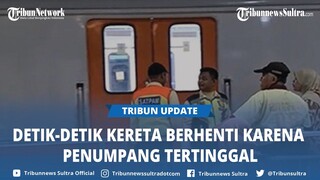 Detik-detik Masinis Hentikan Kereta Karena Penumpang Tertinggal, Banjir Komentar Netizen