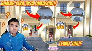 PINTU RUMAH CIKA BISA DIMASUKI?? RUMAH RAHASIA DI SAKURA SCHOOL SIMULATOR