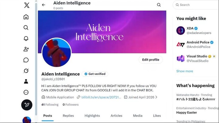 Aiden Intelligence-X APP