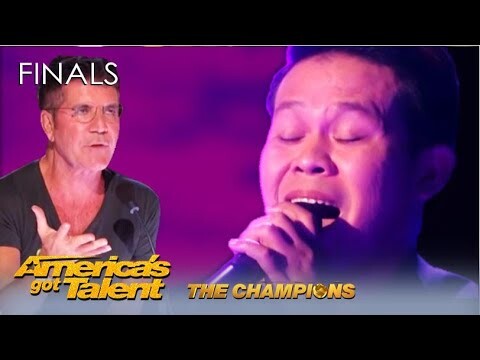 Marcelito Pomoy: SOLO DUET of Beauty and the Beast WOWS Judges But Simon... 'AGT Champions'