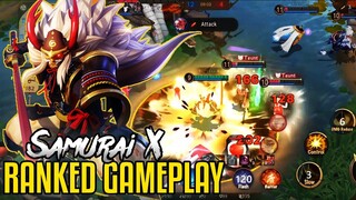 Samurai X | Onmyoji Arena | MIDLANE TANK WITH NO MARKSMAN??!