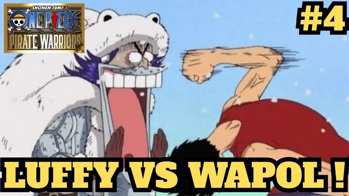 Luffy VS Wapol ! One Piece Pirate Warriors Indonesia Part4