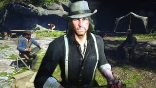 RDR2 John Marston & Javier Arguing - Red Dead Redemption 2