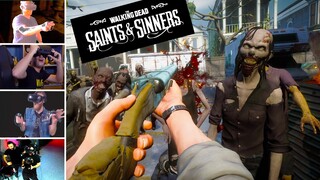 The Walking Dead Saints & Sinners Top Twitch Jumpscares Compilation (Horror Games)