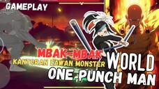 Mbak-mbak kantoran vs Monster 👹 One Punch Man World