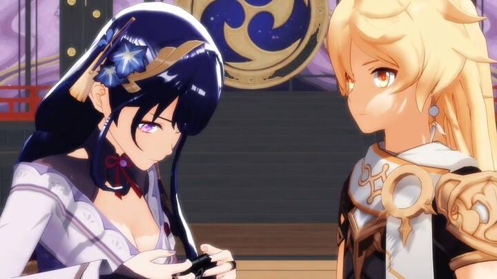 Serial penuh kasih sayang pertama Teyvat, Sora dan Raiden General!