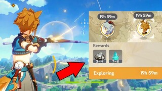 This is what really happens when you put Bow Users to mine in Expeditions..