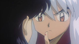 [InuYasha × Kagome] How come Kagome's favorite handkerchief is in InuYasha's arms? How many of Kagom