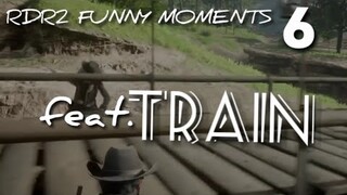 STUPID TRAIN MISSION -Red Dead Redemption Online Funny Moments 6 W/ Conniferous