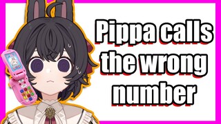 Pippa and the wrong number