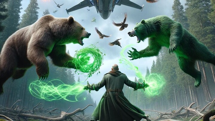 Membuat AI menghasilkan animasi "Bear Comes Out", tetapi adegan pertarungannya kian memanas