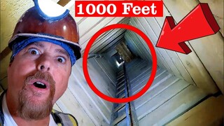 1000 Ft Ladder leads to Incredibly Massive Gold Mine