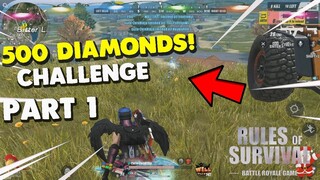 CHRISTMAS CHALLENGE! "10 KILLS=500 DIAMONDS" PART 1 (ROS)