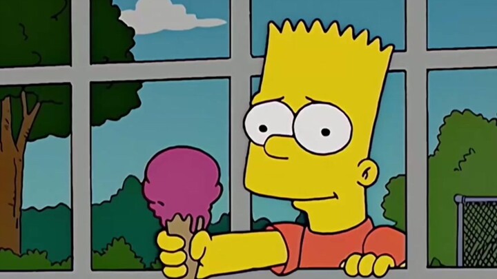 The Simpsons: Bart was kidnapped by a gorilla, and Flanders' son bravely climbed up to save Bart!