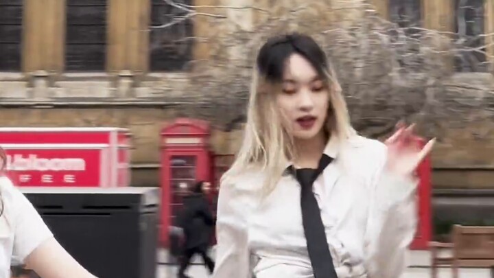 Jumping up and down in zero-degree London | Did you scream when your tie was pulled?