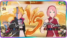 Boruto Karma Progression VS Sakura Uchiha - Naruto Storm Connections Android Gameplay