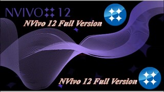 NVivo 12 Crack Full version