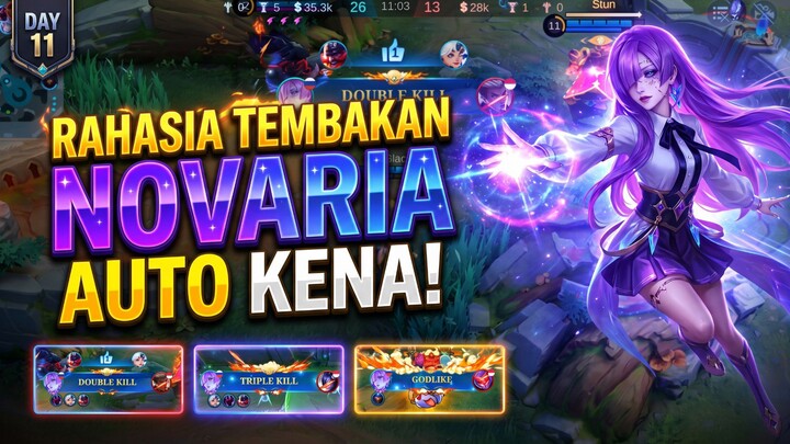 Hari Kesebelas Belajar Novaria: Trik Prediksi Arah Tembakan Skill Dua Anti Meleset!