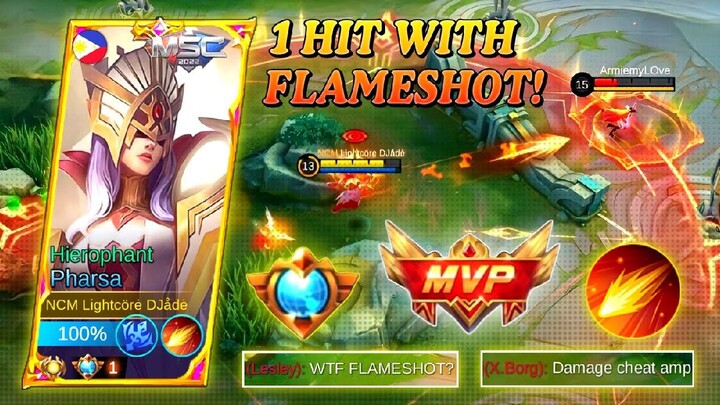 Aggressive Pharsa used Flameshot Destroyer!!! TOP 1 GLOBAL PHARSA GAMEPLAY | LiCRAE