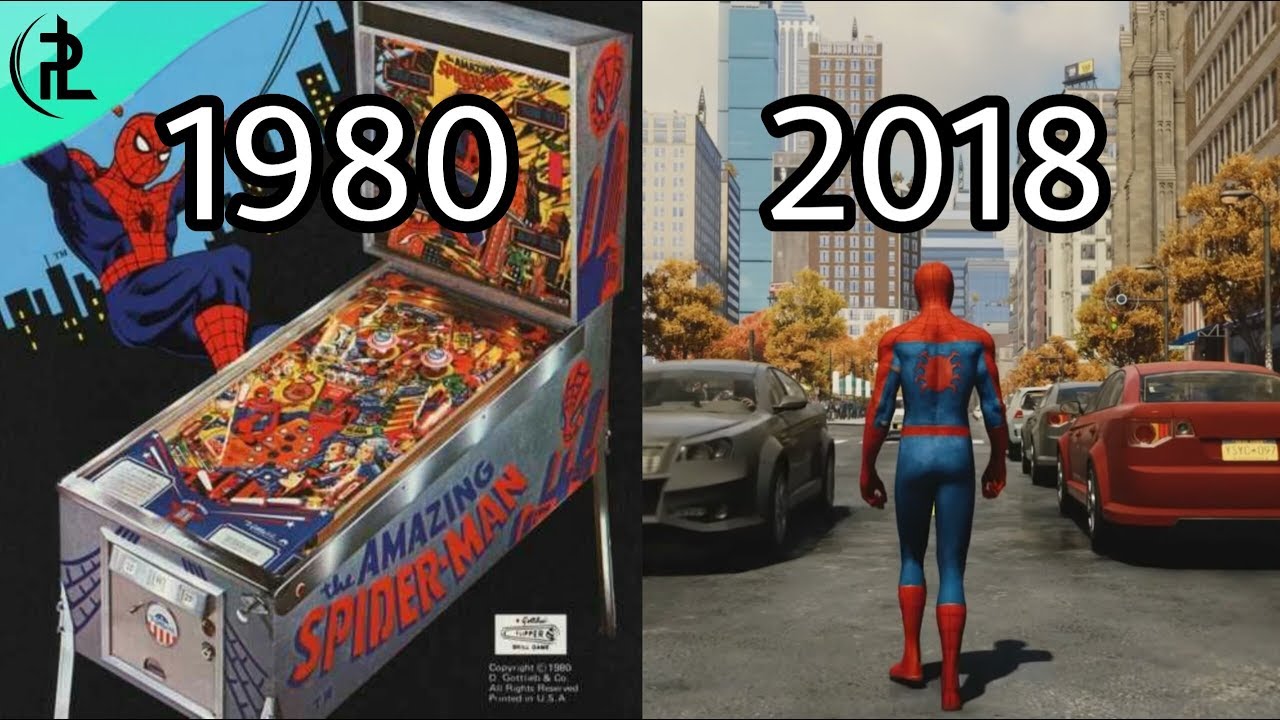 Spider-Man Game Evolution [1980-2018] - Bilibili