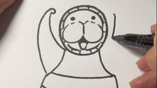 How to draw Luffy's apprentice