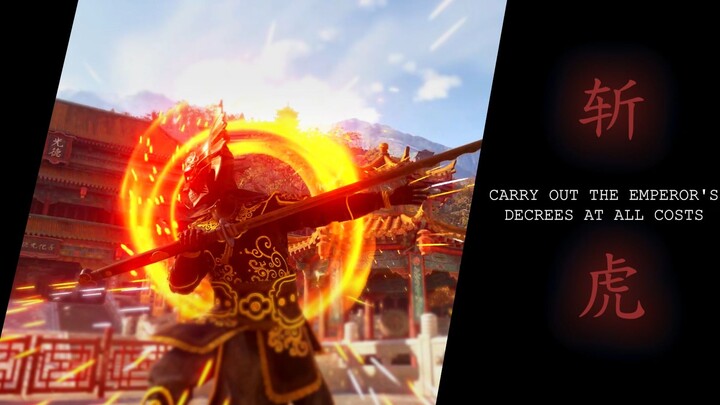 A glimmer of cold light shines ten thousand feet high; what does it matter if I slay all under heave